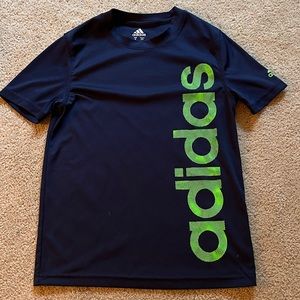 Adidas - Boys Navy T Shirt - Small